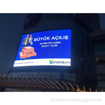 outdoor LED strip display